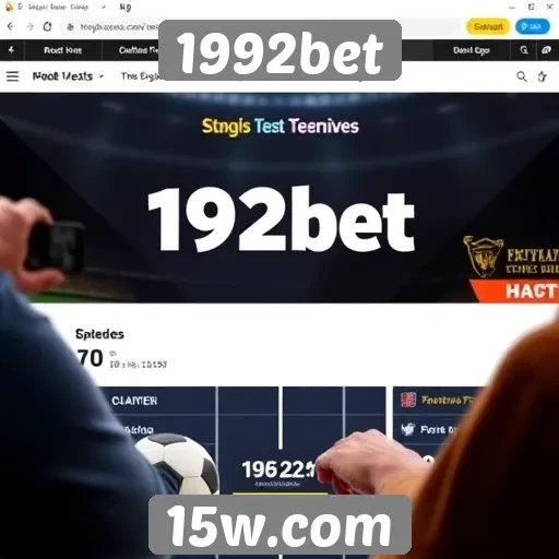 Análise das funcionalidades do site 1992bet